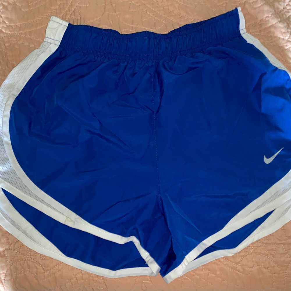 Small Nike shorts. No mesh inside liner.